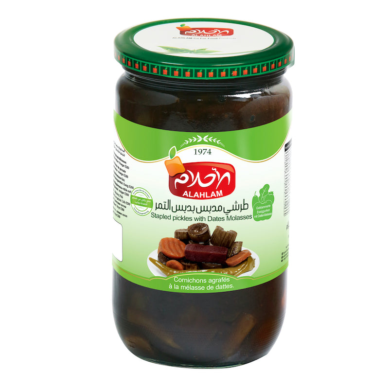 pickles with pomegrante molassesطرشي مدبس - نجفي