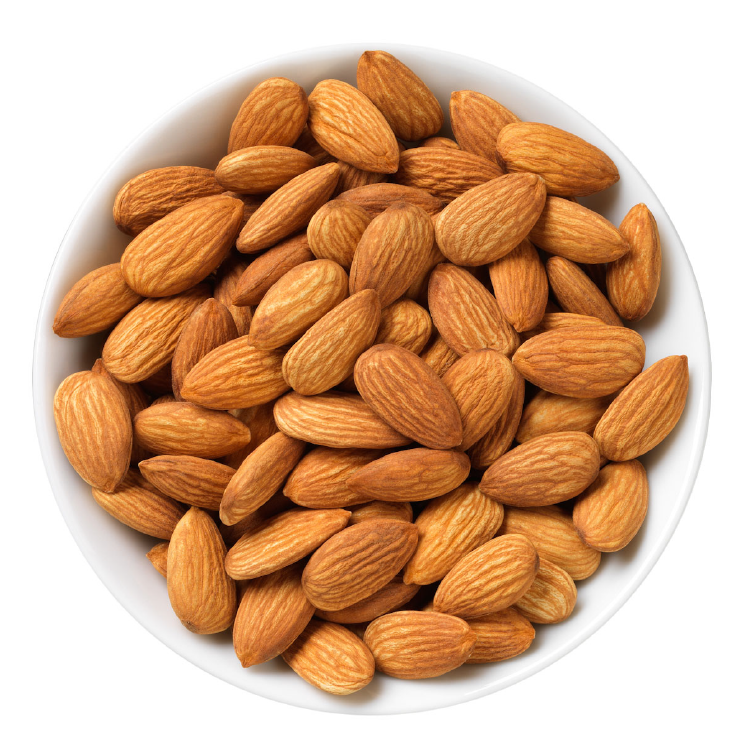 لوز بني -  raw almond 